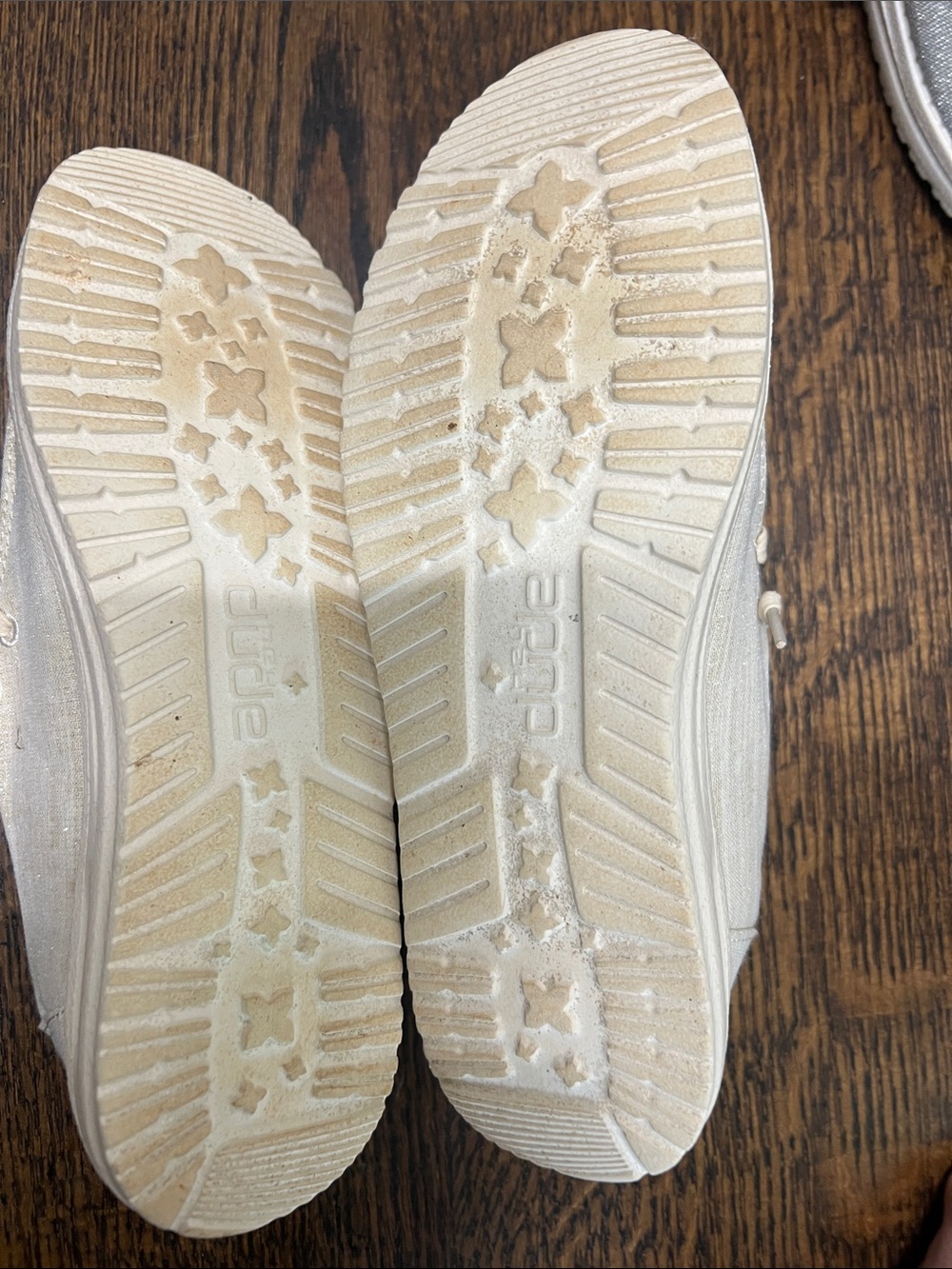 Hey Dude Slip-On Casual Shoes - Light Beige - Picture 8 of 9